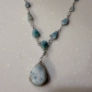 Larimar necklace